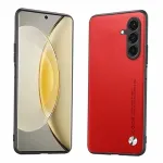 Samsung Galaxy A37 5G punane nahast &uuml;mbris metallist detailidega