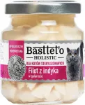Niiske toit steriliseeritud kassidele Basttet'o Holistic kalkunilihaga, 130 g