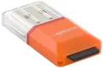 Kaardi lugeja RED mini micro SD SDHC USB 2.0 oranž/must