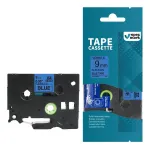 Iseliimuv lint Brother TZe-FX521, 9 mm, sinine, painduv
