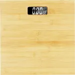 Elektrooniline vannitoa kaal TOUCH PRECISION Bamboo, LED-ekraan, kuni 180 kg
