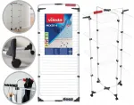 Vileda Mixer 4 vaba seisev riidekuivati 4-korruseline