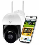 GSM 4G LTE IP kaamera 3MP, p&ouml;&ouml;ratav, heli ja liikumistuvastusega