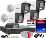 Videovalvekomplekt HIKVISION 4Mpx PoE ja IP salvestiga, interneti kaudu vaatamine