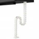 Kaablite korraldaja Spacetronik, valge, 130 cm, magnetiline