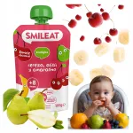 Beebidele m&otilde;eldud puuviljap&uuml;ree kirsidega, acai ja p&otilde;ldoslega, orgaaniline, alates 6 kuud, 100 g, Smileat