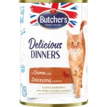 Butcher's Delicious Dinners m&auml;rg kassitoit p&otilde;draliha želatiiniga 400g