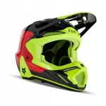 FOX V3 REVISE krossikiiver, fluorestsents kollane/punane/must
