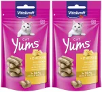 VITAKRAFT CAT YUMS kassimaiused juustuga, 2 x 40 g