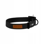Koera kaelarihm DOGCESSORIES Biothane, must, XXL, 25 mm