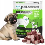 Pet Secret koerte maius pardiliha ja kalaga, 500 g