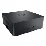 DELL TB18DC dokk, juhtmega, USB 3.2 Gen 1, must