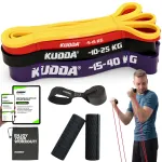 Harjutuskummide komplekt POWER BAND, 4 tk, KUDDA