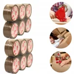 Pruun kleepuv pakketeip 48 mm x 45 yd, 12 tk