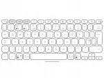 Klaviatuur LOGITECH Keys-To-Go 2, helehall