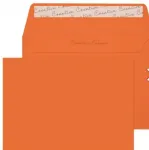 Dekoratiivsed oranžid &uuml;mbrikud C6, 25 tk, ilma aknata, kingitustele