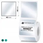 Liimtermokandega etiketid Niimbot M2 M3, 40x40