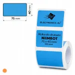 Kleepuvad termo sildid Niimbot K3, 75x40 mm, 690 tk