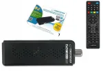 DVB-T2 HD dekooder HEVC H.265 mini kaugjuhtimispuldiga