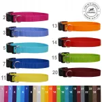 Kutsikate kaelarihmade komplekt, 9 tk, reguleeritavad 23&ndash;36 cm