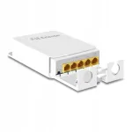 V&otilde;rgus PoE pikendus IP-kaameratele, 1 sisend, 4 v&auml;ljundit, veekindel, IP66, Gigabit
