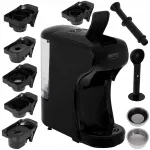 11-&uuml;hes kapslimasin Nespresso, Dolce Gusto, Tchibo, Caffisimo, ESE ja jahvatatud kohvile