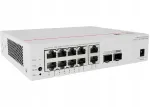 L&uuml;liti S5751-L8P2PN2X-RUA, 8x1GE RJ45 (6xPoE+), 2x2.5GE (PoE+), 2x10G SFP, L2, PSU