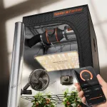 Kasvutelk 70x70x160 cm SF1000 EVO LED ja 6" ventilaatoriga