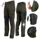 Meeste t&ouml;&ouml;p&uuml;ksid ELASTIC STRETCH kaitsega, tugevad, khaki v&auml;rvi