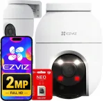 V&auml;ljas WiFi kaamera EZVIZ C8c, 1080p Full HD, topelttuledega, 256GB kaardiga