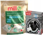 Pesukapslid kanepiga, universaalsed, 30 tk + mustad salvr&auml;tikud