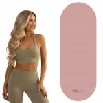 Joogamatt FIT.ME, libisemiskindel, kummist, roosa