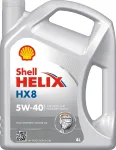 Mootori&otilde;li SHELL HELIX HX8 5W40, 4 l + teenindusm&auml;rk kingituseks