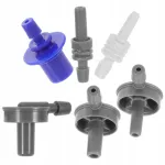 Adapterite komplekt verer&otilde;huaparaadi mansettidele, ABS, 6 tk