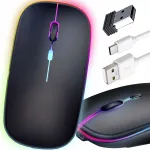 Juhtmevaba optiline mini hiir, must, USB-C, Bluetooth