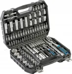 T&ouml;&ouml;riistakomplekt 112 osa, CrV, v&otilde;tmed 1/4&Prime; ja 1/2, HT1R232