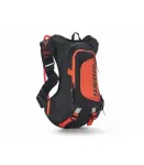 USWE RAW MOTO HYDRO 8 must/oranž veekott, 8 l, 3 l joogiveekoguga