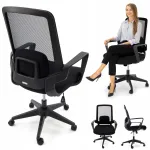 Ergonoomiline kontoritool AMO-70, must