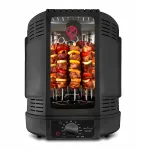 Vertikaalne grill Nutrichef kanale, kebabidele, v&otilde;ileibadele