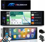 Automuusika Android Auto, CarPlay, navigatsiooni, Bluetoothi ja tahavaatekaameraga