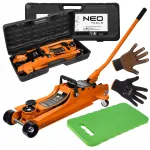 Autojahi NEO Frog, 2 x 2,5 t, madal profiil, matt ja kindad kaasas