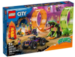 LEGO City 60339 kahe silmusega trikiareeni ehituskomplekt