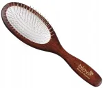 Blovi Red Wood koerte hari, ovaalne, suur, 20 mm l&uuml;hikeste hammastega