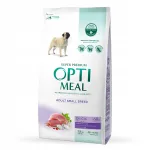 Optimeal kuivtoit v&auml;ikestele t&auml;iskasvanud koertele pardilihaga, 1,5 kg