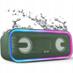 Juhtmevaba Bluetooth-k&otilde;lar DOSS Soundbox 20W, RGB-valgustus, roheline, R16