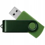 USB m&auml;lupulk 4GB TWISTER, tumeroheline, USB 2.0