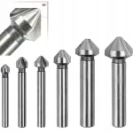 T&auml;pse profiiliga professionaalsed koonilised metallipuurid, 6 tk