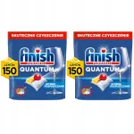 FINISH Quantum All in 1 sidruniga n&otilde;udepesukapslid, 150 tk, 2 pakki
