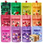 Laste puuviljapursked OWOLOVO, 12 maitset, ilma suhkruta, 12 x 200 g