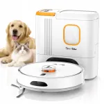 Tolmuimejaga robot TEENDOW D20S MAX+ 6000Pa kodudesse, kus on lemmikloomad